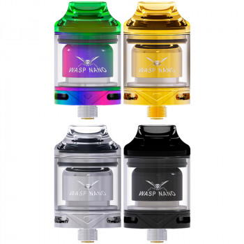 Oumier Wasp Nano 2ml RTA Verdampfer Gold