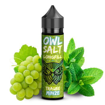 OWL Salt Traube Minze Longfill Aroma