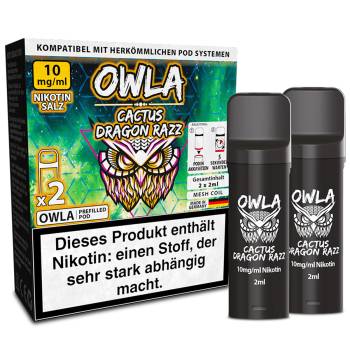 OWLA – Cactus Dragon Razz – Prefilled Pod 2er Pack 10mg