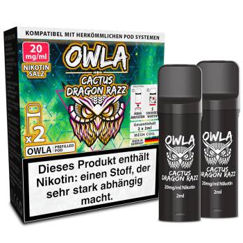 OWLA – Cactus Dragon Razz – Prefilled Pod 2er Pack 20mg