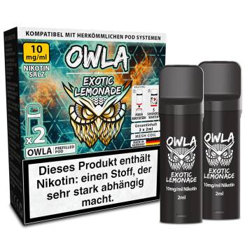 OWLA – Exotic Lemonade – Prefilled Pod 2er Pack 10mg