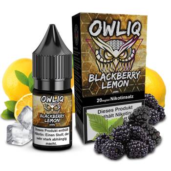 OWLIQ Blackberry Lemon NicSalt Liquid