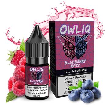 OWLIQ Blueberry Razz NicSalt Liquid