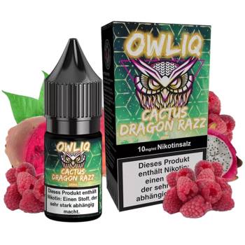 OWLIQ Cactus Dragon Razz NicSalt Liquid 10ml / 10mg