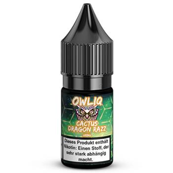 OWLIQ Cactus Dragon Razz NicSalt Liquid 10ml / 10mg