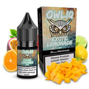 OWLIQ Exotic Lemonade NicSalt Liquid