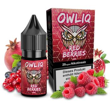 OWLIQ Red Berries NicSalt Liquid
