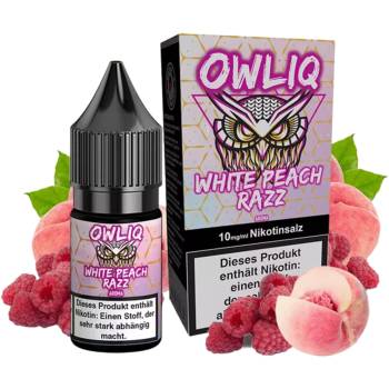 OWLIQ White Peach Razz NicSalt Liquid