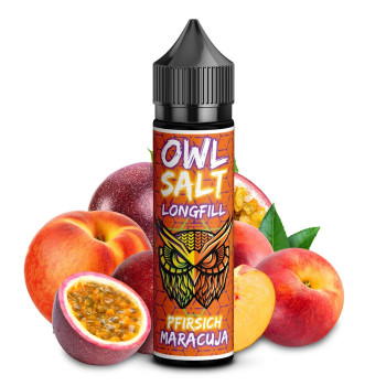 OWL Salt Pfirsich Maracuja Longfill Aroma