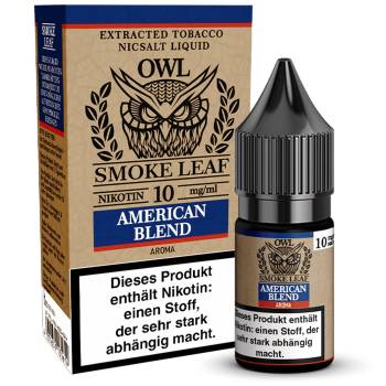 OWL Smoke Leaf American Blend Liquid 10ml / 10mg Nikotinsalz
