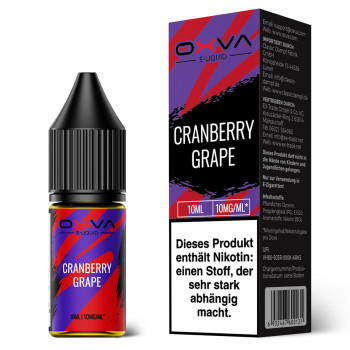 OXVA Cranberry Grape NicSalt Liquid 10ml / 10mg