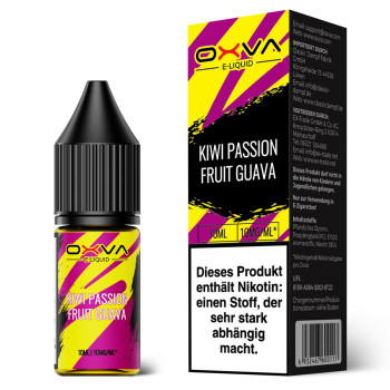 OXVA Kiwi Passion Fruit Guava NicSalt Liquid 10ml / 10mg