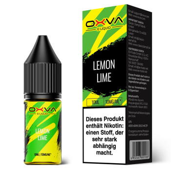 OXVA Lemon Lime NicSalt Liquid 10ml / 10mg