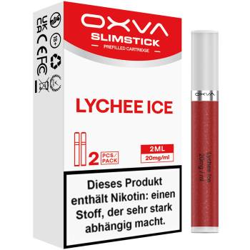 OXVA SlimStick – Lychee Ice – Prefilled Pod 2er Pack