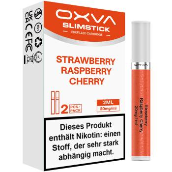 OXVA SlimStick – Strawberry Raspberry Cherry – Prefilled Pod 2er Pack