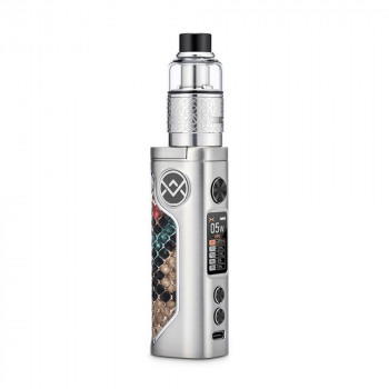 OXVA Vativ 100W 4,0ml Kit inkl. Unione PnM Subohm Tank Verdampfer Silber