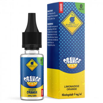 Obange 10ml Liquid by BangJuice 0 mg / 10ml