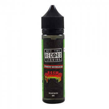 B.S.S.M. Strawberry Watermelon Off The Record 50ml Shortfill by Daddy´s Vapor B.S.S.M. Strawberry Watermelon Off The Record 50ml Shortfill by Daddy´s Vapor