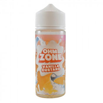 Vanilla Custard 100ml Shortfill Liquid by Ohm Zone Vanilla Custard 100ml Shortfill Liquid by Ohm Zone
