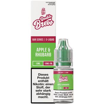 Ohm Brew Double Brew Apple & Rhubarb NicSalt Liquid 10ml / 10mg