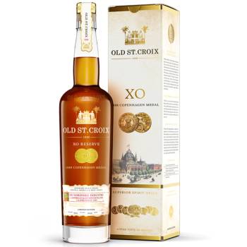 Old St. Croix XO Reserve - 1888 Copenhagen Medal Rum-Basis 40% Vol. 700ml Old St. Croix XO Reserve - 1888 Copenhagen Medal Rum-Basis 40% Vol. 700ml
