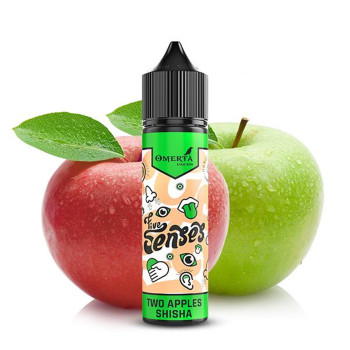 Two Apples Shisha 5-Senses 15ml Longfill Aroma by Omerta Liquids