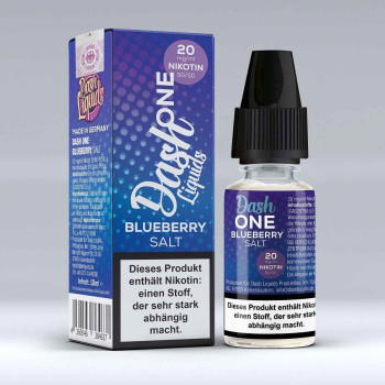 One Blueberry 10ml NicSalt Liquid by Dash Liquids 10ml / 20mg