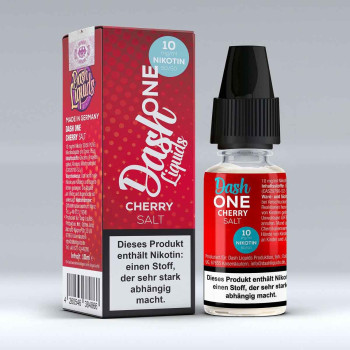 One Cherry 10ml NicSalt Liquid by Dash Liquids