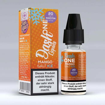 One Mango Ice 10ml NicSalt Liquid by Dash Liquids 10ml / 20mg