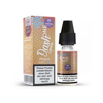 Peach Ice NicSalt Liquid by Dash Liquids 10ml / 20mg