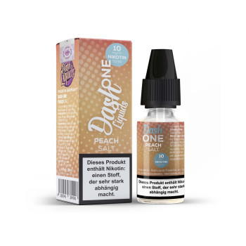 Peach NicSalt Liquid by Dash Liquids 10ml / 10mg