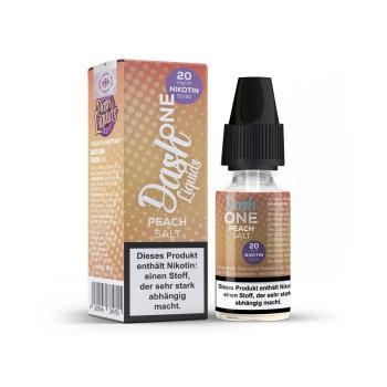 Peach NicSalt Liquid by Dash Liquids 10ml / 20mg