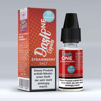 One Strawberry 10ml NicSalt Liquid by Dash Liquids