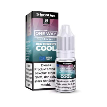 One Way – Red Berries Cool NicSalt Liquid by InnoCigs 0 mg / 10ml