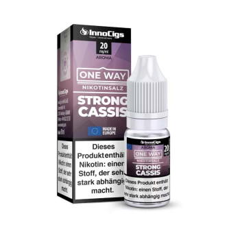 One Way – Strong Cassis NicSalt Liquid by InnoCigs 10ml / 10mg