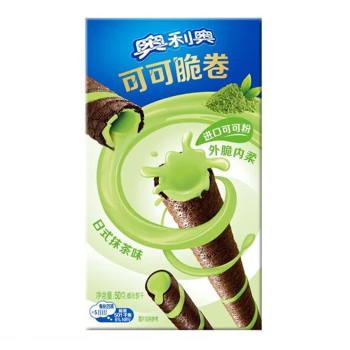 Oreo Cocoa Crisp Roll Matcha 50g