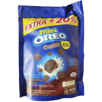 Oreo Mini Chocolate Bites To Go 73g