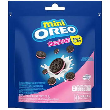 Oreo Mini Strawberry Bites To Go 61,3g