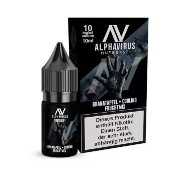 Outburst Hybrid NicSalt Liquid by AlphaVirus 10ml / 10mg