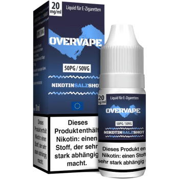 Overvape NicSalt 50/50 Nikotinsalz Shot 20mg