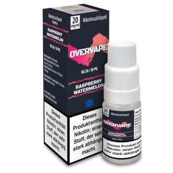 Overvape Raspberry Watermelon NicSalt Liquid