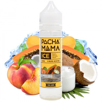 Peach Papaya Coconut ICE (50ml) Plus e Liquid by Pacha Mama