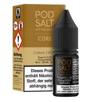 CBN Creme 10ml NicSalt Liquid by Pod Salt 11mg