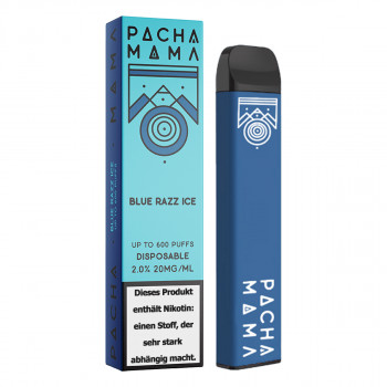 Pacha Mama E-Zigarette 20mg 600 Züge 450mAh NicSalt Blue Razz Ice