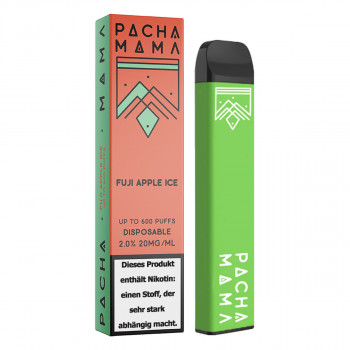 Pacha Mama E-Zigarette 20mg 600 Züge 450mAh NicSalt Fuji Apple Ice