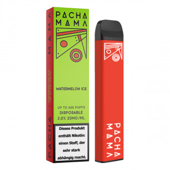 Pacha Mama E-Zigarette 20mg 600 Züge 450mAh NicSalt Watermelon Ice