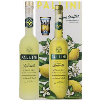 Pallini Limoncello Likör Deruta Geschenkbox 26% Vol. 500ml Pallini Limoncello Likör Deruta Geschenkbox 26% Vol. 500ml