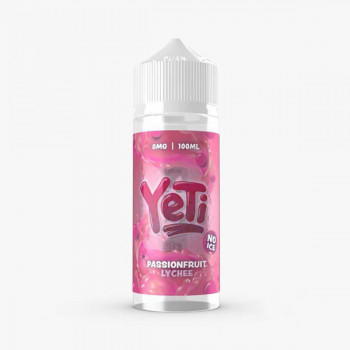 Passionfruit Lychee – No Ice 100ml Shortfill Liquid by YeTi