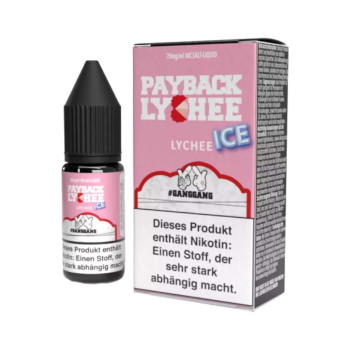 Payback Lychee Ice NicSalt Liquid by GangGang 10ml / 20mg