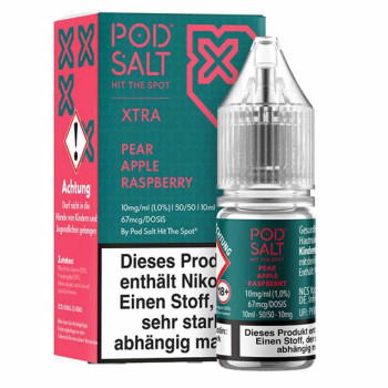 Pear Apple Raspberry NicSalt Liquid by Pod Salt Xtra